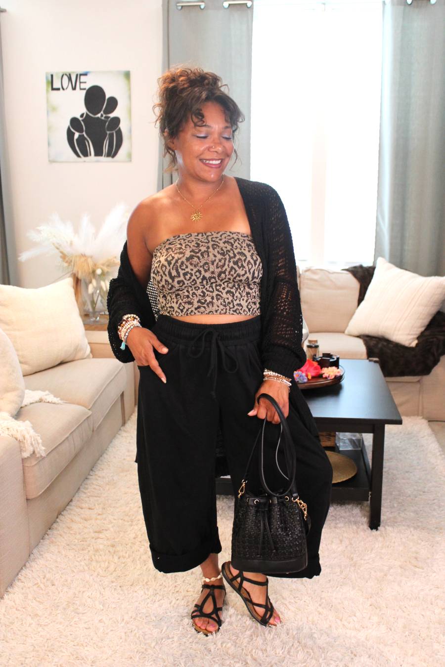 Feeling Fierce Leopard Tube Top
