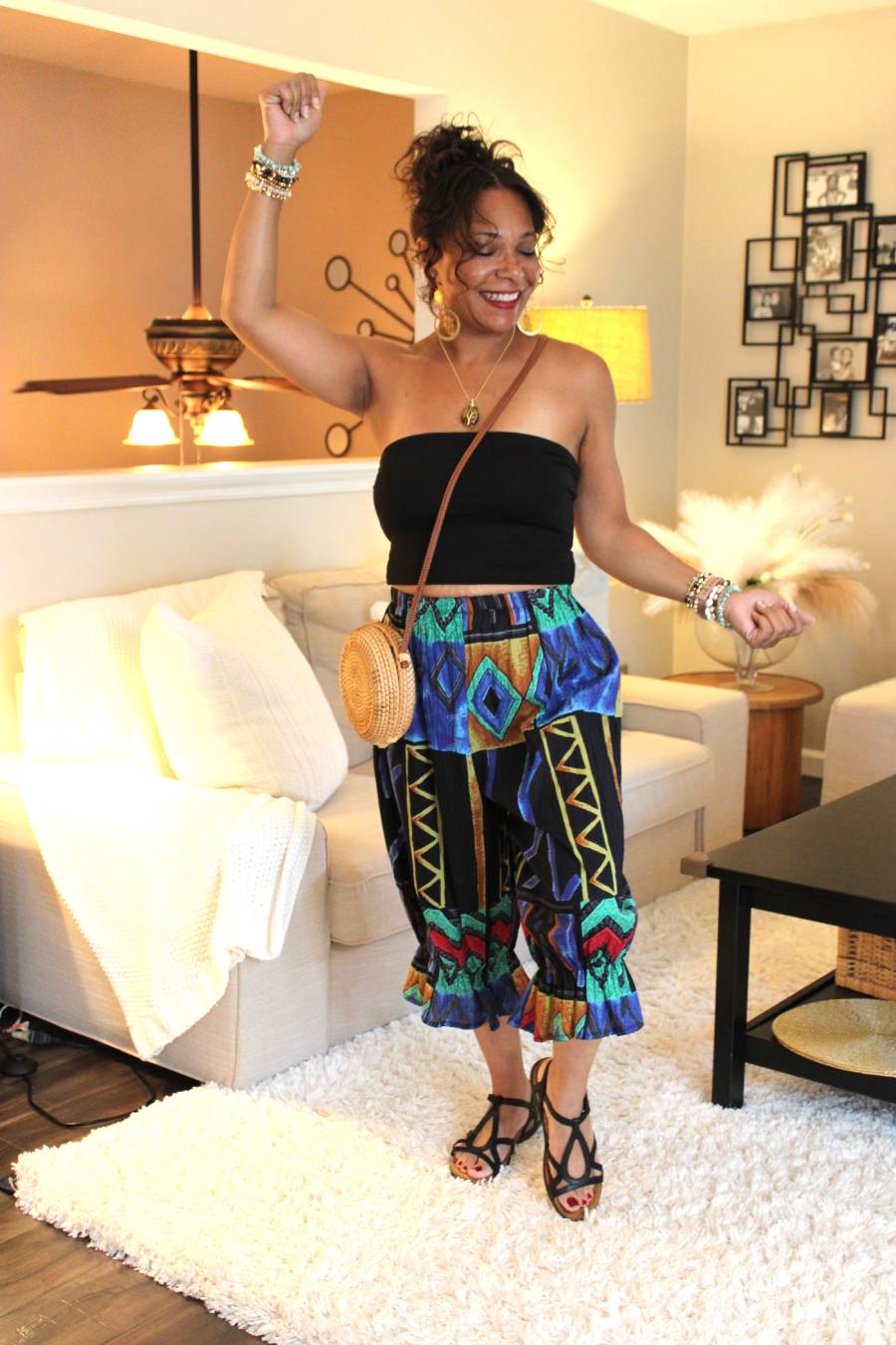 BB Feeling Jazzy Bloomer Midi Capri Short