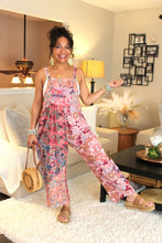 Load image into Gallery viewer, Perfectly Pink Hippie Overalls
