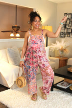 Load image into Gallery viewer, Perfectly Pink Hippie Overalls

