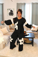 Load image into Gallery viewer, Floral Noir Oversized Hoodie
