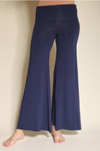 Load image into Gallery viewer, Fold Over Bamboo Palazzo Pants
