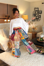 Load image into Gallery viewer, Free Spirit Hippie Patchwork Palazzo Pants
