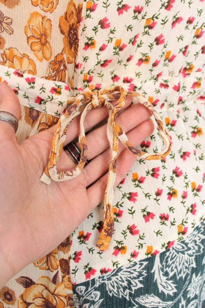 BB Garden Stroll Patchwork Overalls