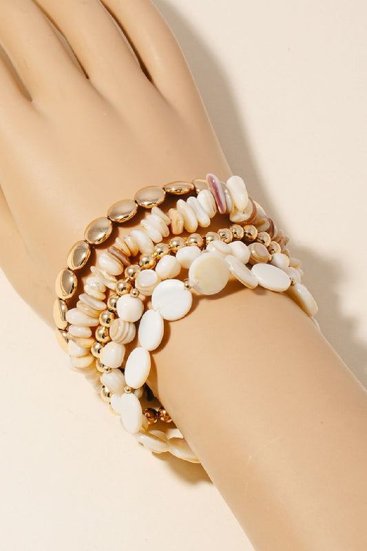 Shell & Stone Boho Bracelets