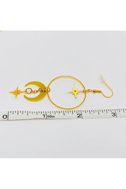 Glimmer Of The Moon Dangle Earrings