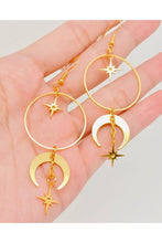 Load image into Gallery viewer, Glimmer Of The Moon Dangle Earrings
