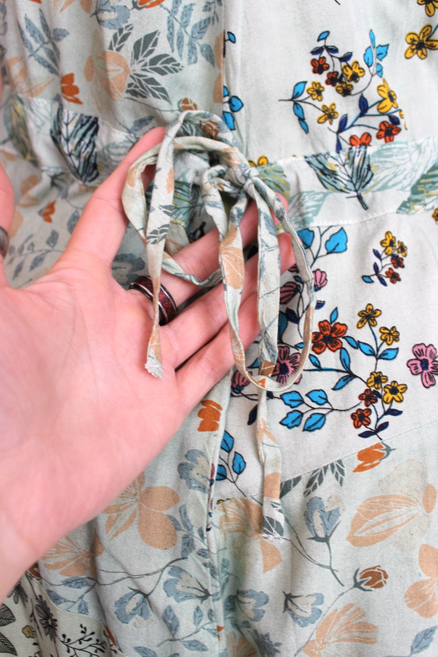 BB Green Gorgeousness Patchwork Boho Overalls