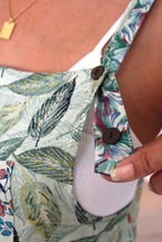Load image into Gallery viewer, Green Gorgeousness Patchwork Boho Overalls
