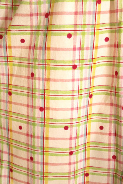 Honey Pot Plaid Maxi Dress