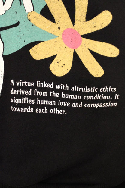 Humanity Flower Sweatshirt