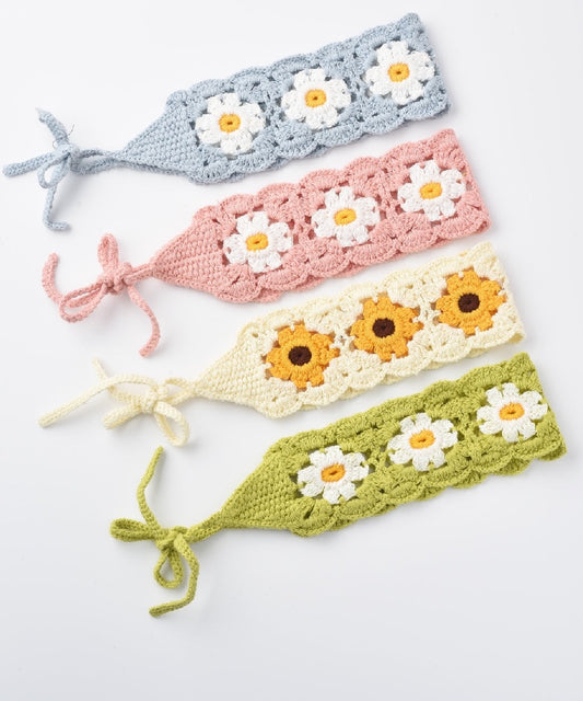 Crochet Flower Headband