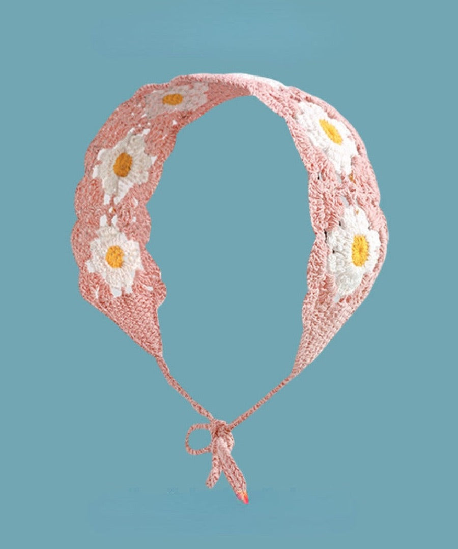 Crochet Flower Headband