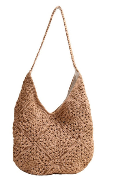 Boho Chic Crochet Tote
