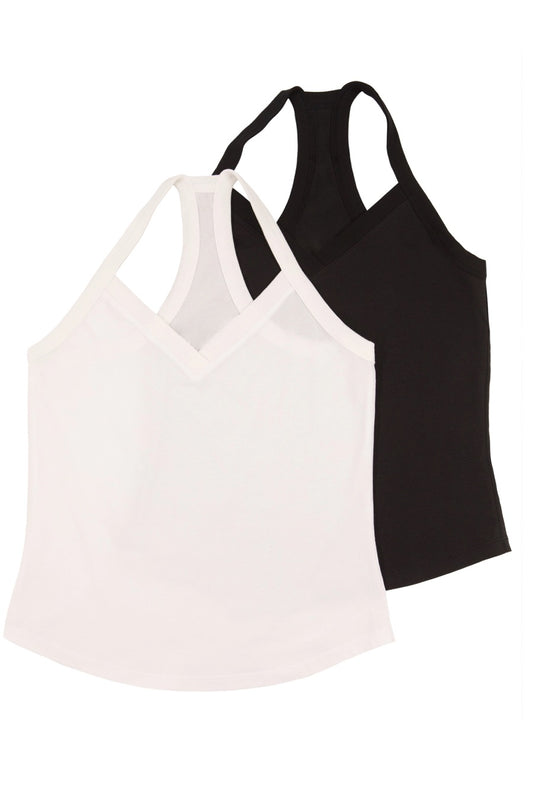 Pima Organic Cotton Racerback Tank 2 Pack