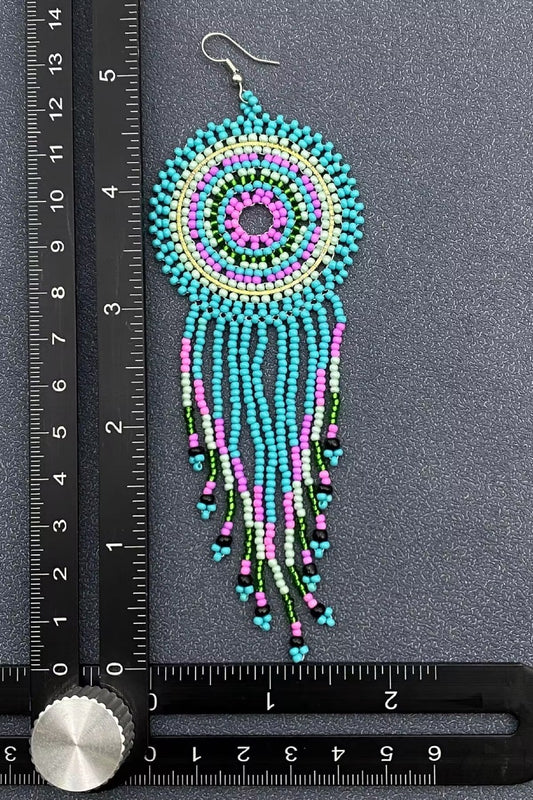 Cosmic Dreamcatchers Fringe Earrings
