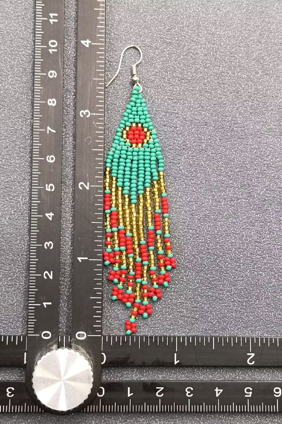 Bohemian Sunrise Tassel Fringe Earrings