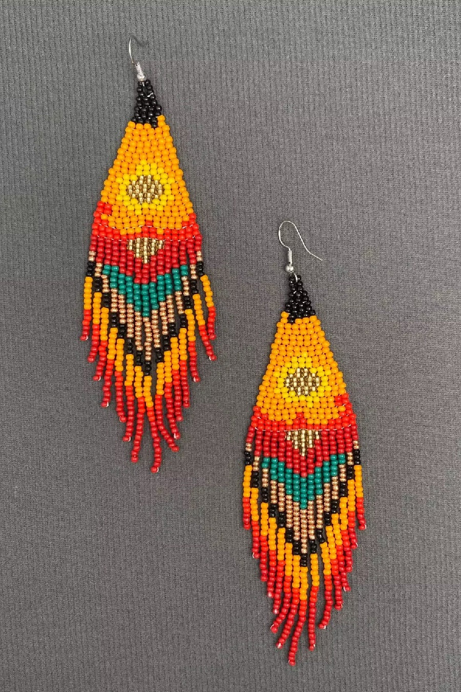Boho Let The Sun Guide You Fringe Earrings
