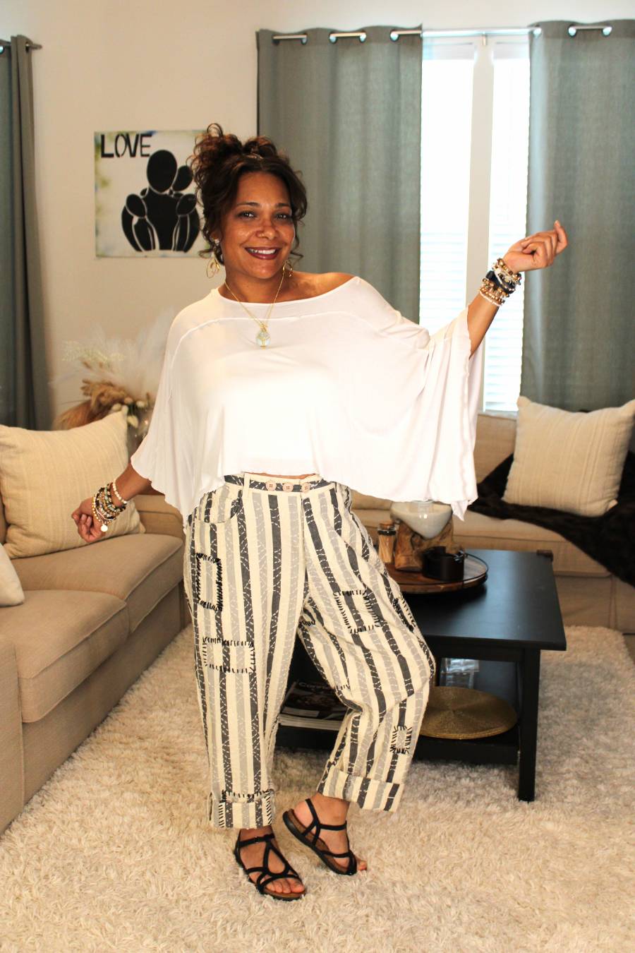 JG Traveling On Beachy Waves Pants