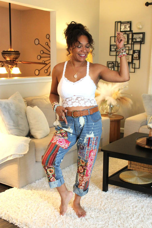 JG Kantha Sunrise Jeans