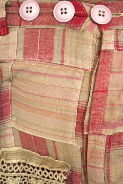 JG Magenta Plaid Traveling On Pants