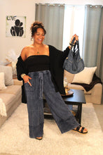 Load image into Gallery viewer, JH Raw Hem Wide Pants
