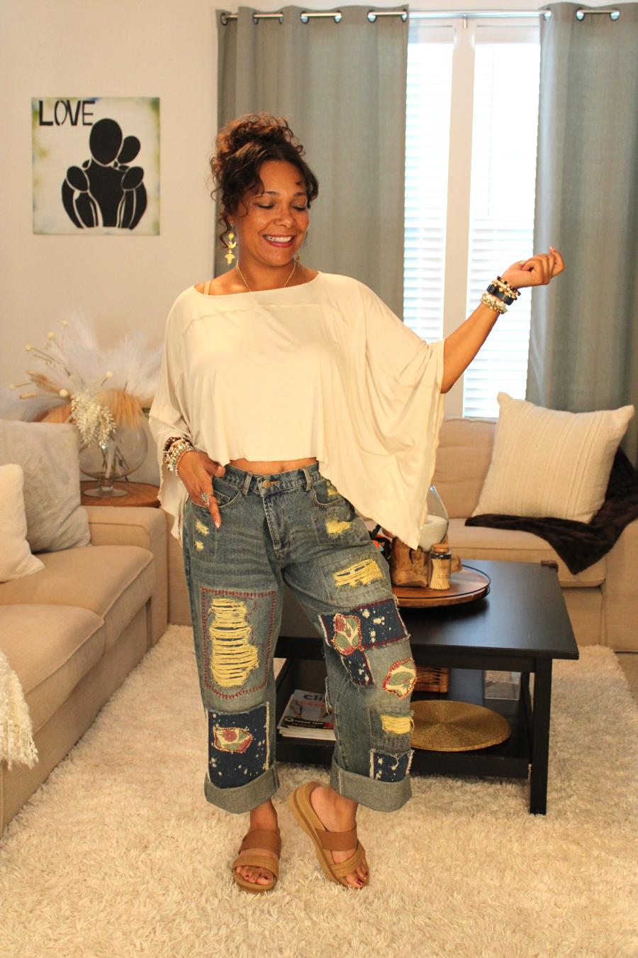 JG Garden Splatter Jeans