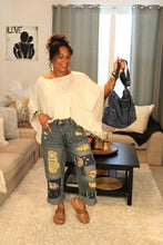 Load image into Gallery viewer, Jaded Gypsy Garden Splatter Jeans
