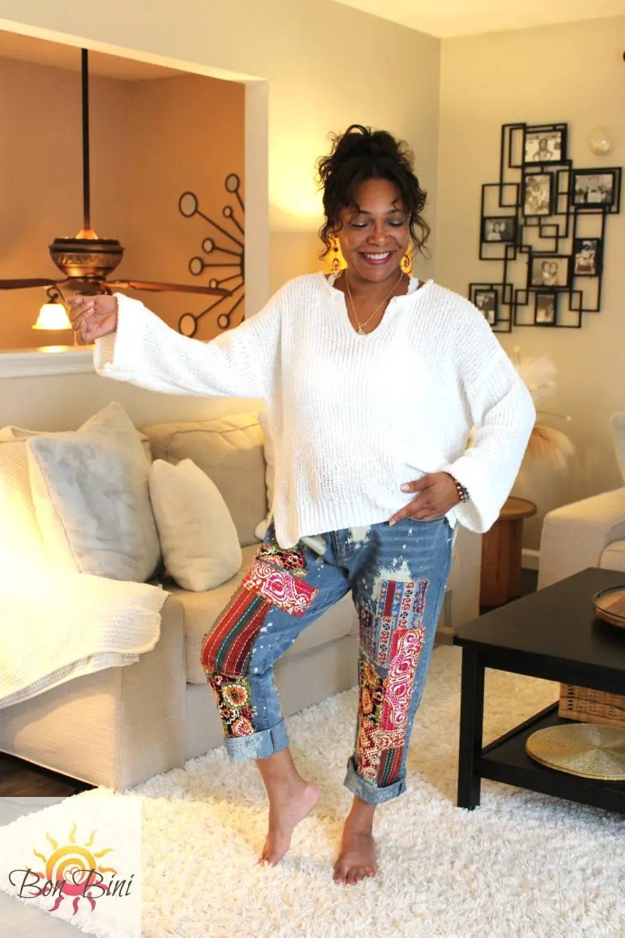 JG Kantha Sunrise Jeans