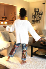 Load image into Gallery viewer, Ripped Neck Loose Fit Sweater
