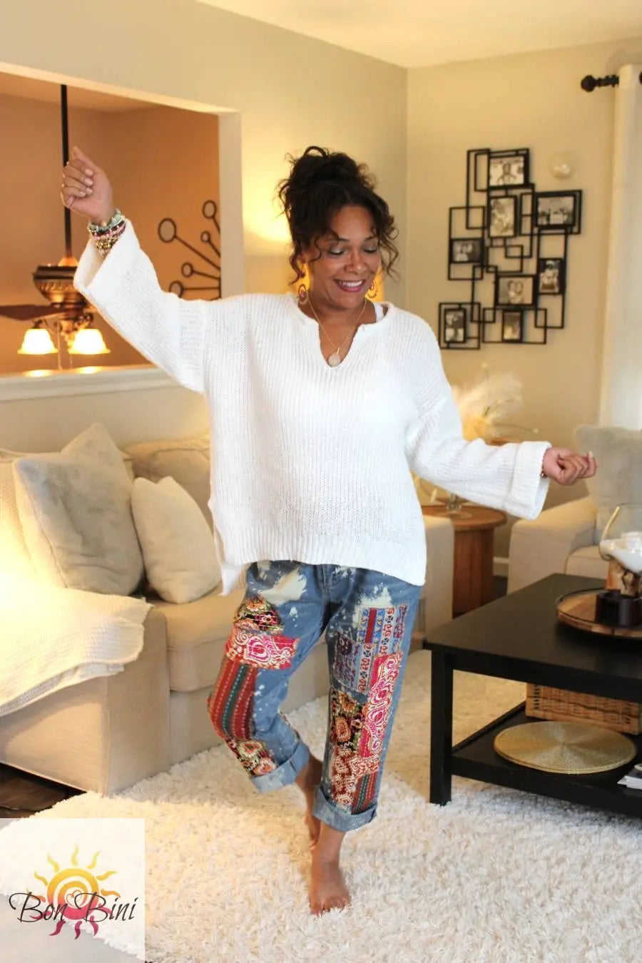JG Kantha Sunrise Jeans
