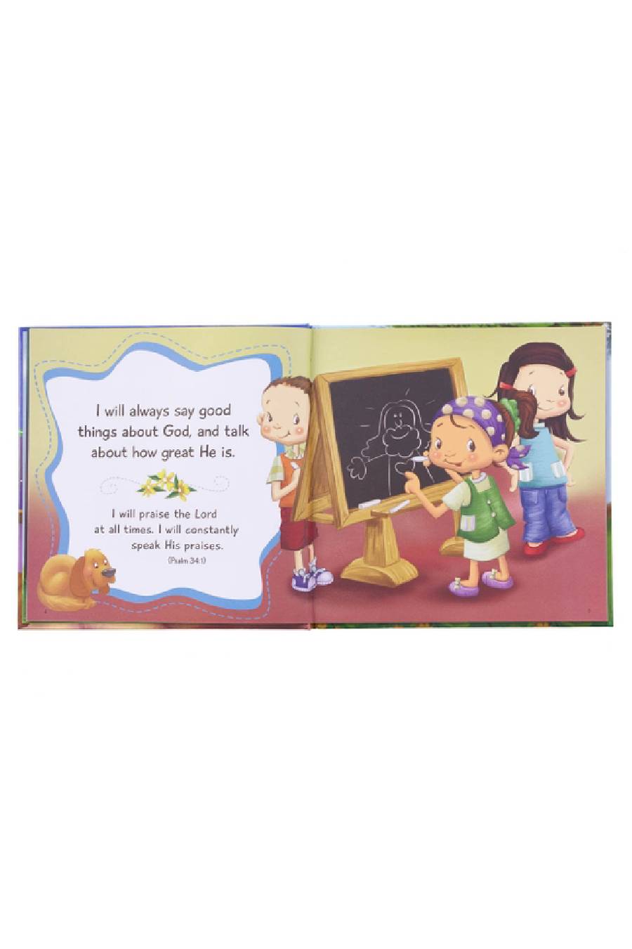 Kids God Hears When You Pray Hardcover Book