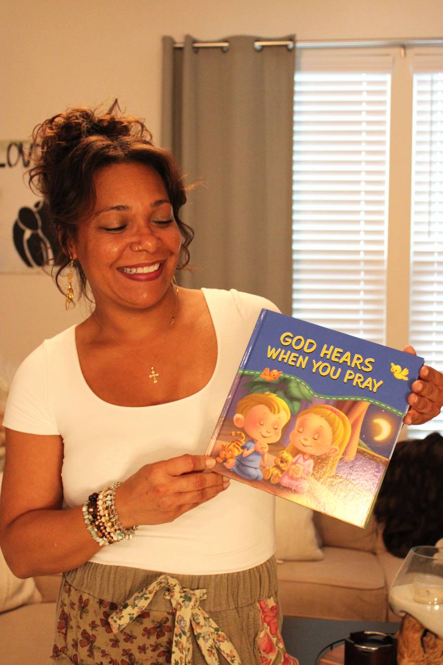 Kids God Hears When You Pray Hardcover Book