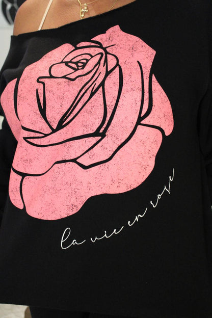 La Vie En Rose Sweatshirt