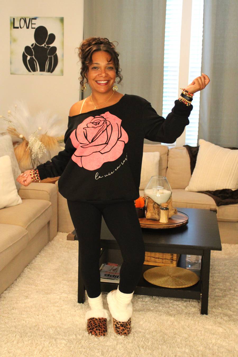 La Vie En Rose Sweatshirt