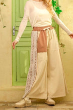 Load image into Gallery viewer, Lace Patchwork Maxi Pants
