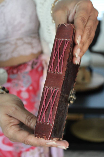Land of Roses Leather Journal