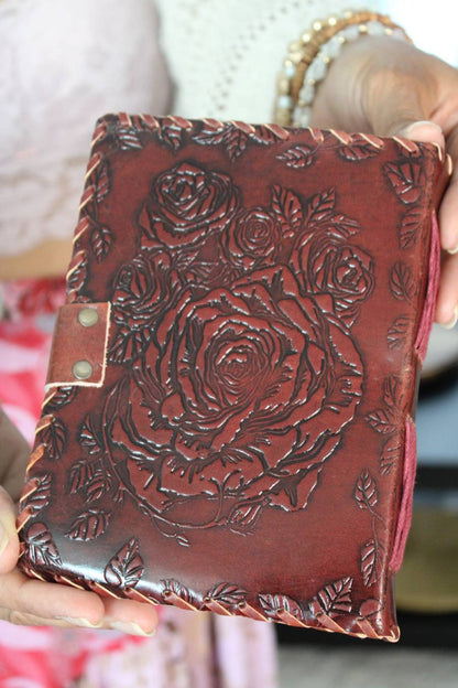 Land of Roses Leather Journal