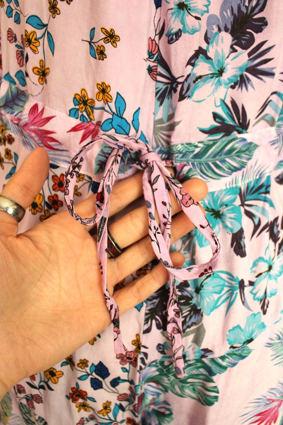 BB Lavender Gorgeousness Patchwork Boho Overalls