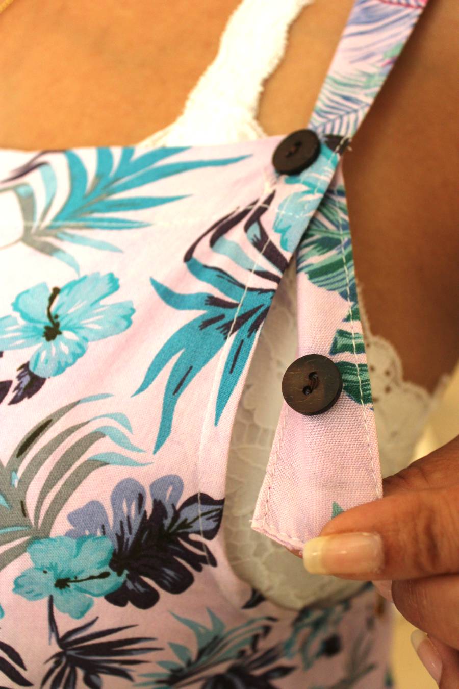 BB Lavender Gorgeousness Patchwork Boho Overalls