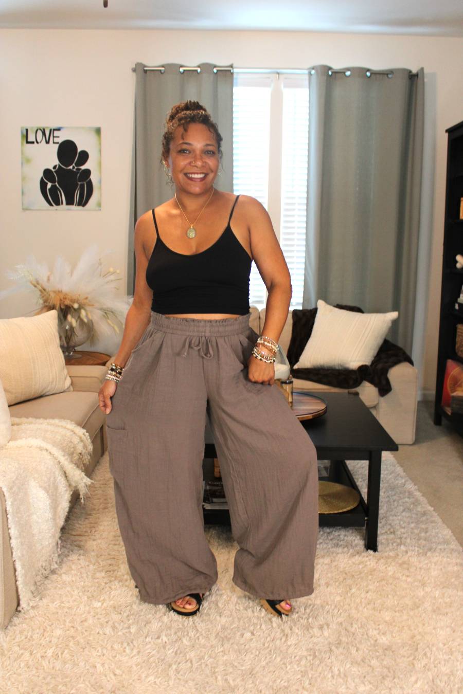 BB Slate Classic Cotton Cargo Pants
