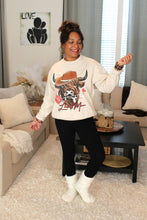 Load image into Gallery viewer, Love Moo Cowboy Sweatshirt
