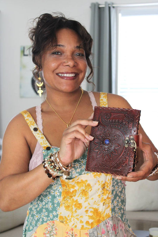 Mandala Leather Journal