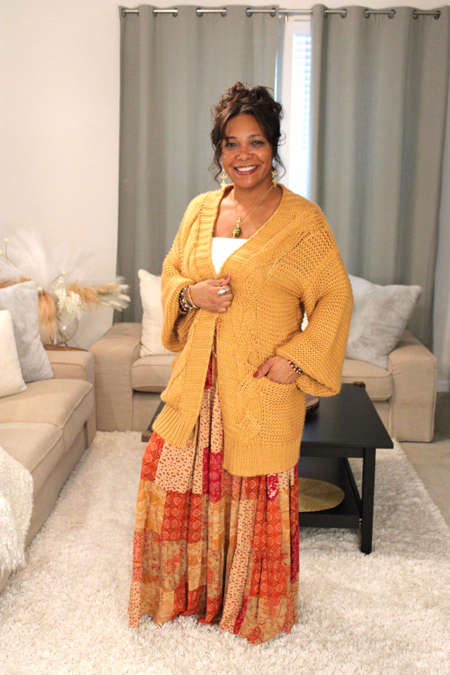 Pumpkin Latte Cardigan