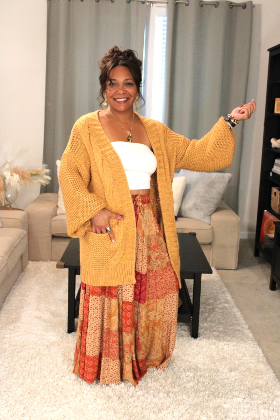 Pumpkin Latte Cardigan