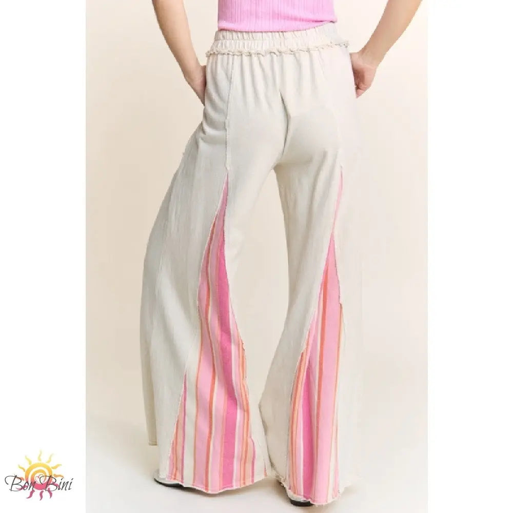 JH Mineral Stripe Detail Pants