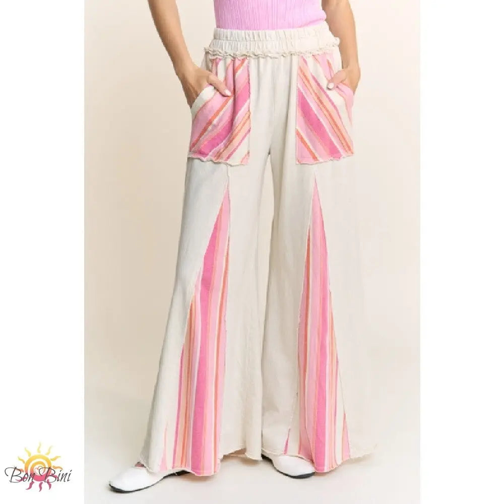 JH Mineral Stripe Detail Pants