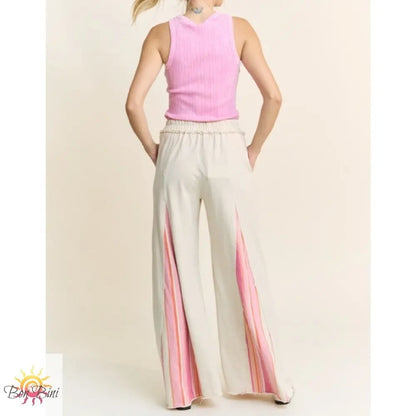 JH Mineral Stripe Detail Pants