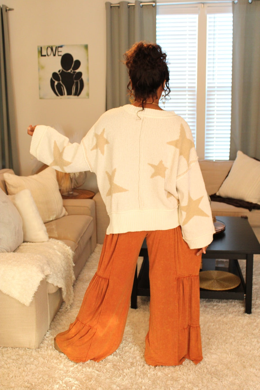Everyday Comfort Side Tiered Pants