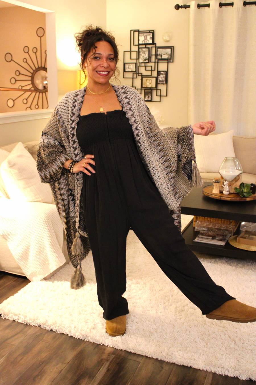 New Wave Tie Strap Jumpsuit